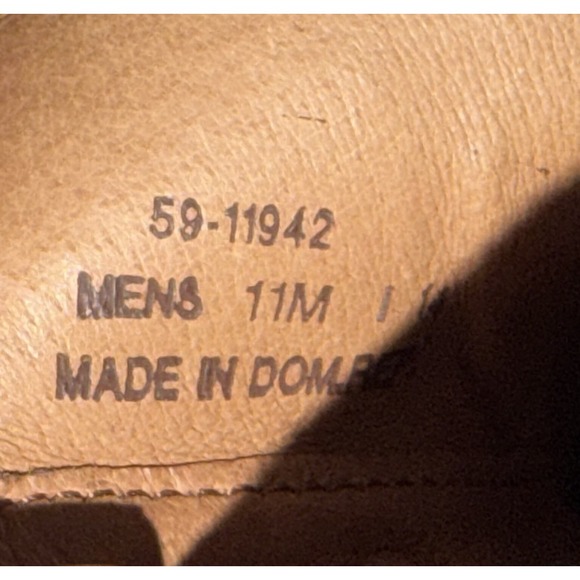 Johnston & Murphy J&M 1850 Brown Suede Zip Boots Men's Size 11 M Style #59-11942 - Picture 9 of 9